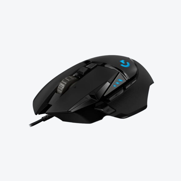 Mouse Gamer Logitech G502 HERO – Sensor 25K – RGB – 11 Botones Programables – Color Negro