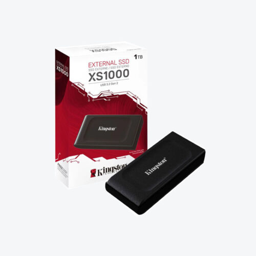 Unidad SSD Externa Kingston XS1000 – 1TB – USB 3.2 Gen 2 – Tipo-C – Ultra Compacta