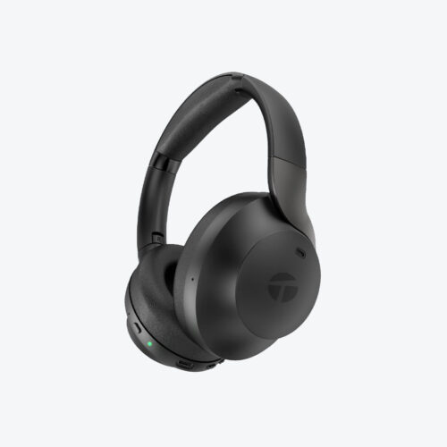 Audífonos Inalámbricos TEROS TE-8033N – Headset – Cancelación Activa de Ruido (ANC) – Blanco / Negro