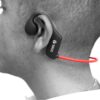 Audífonos Bluetooth TEROS TE-8078R – Conducción de Aire – Rojo/Gris – Manos Libres – Deportivos