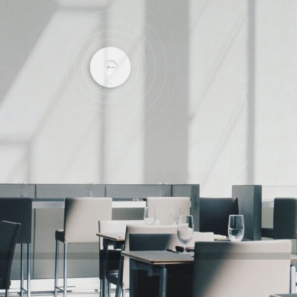 Access Point TP-Link EAP610 – WiFi 6 – AX1800 – Doble Banda – Montaje en Techo o Pared