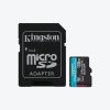 Memoria MicroSD Kingston Canvas Go! Plus 128GB – UHS-I U3 V30 – 4K – Incluye Adaptador SD