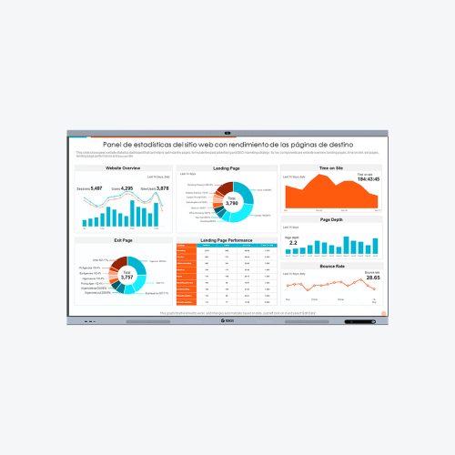 Pantalla Interactiva TEROS TE8612W – 86″ 4K UHD – Android 14 – 40 Puntos Táctiles